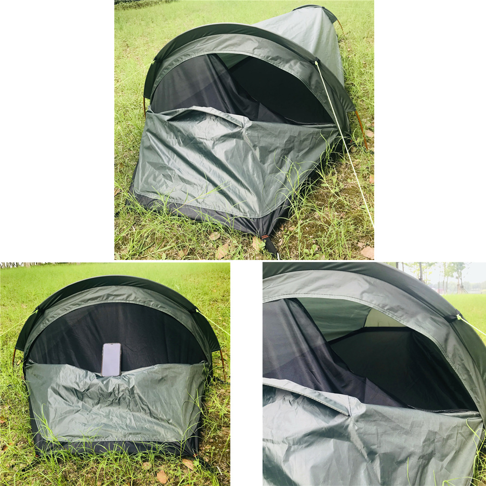 Cheap Goat Tents Ultralight Tent Backpacking Tent Outdoor Camping Sleeping Bag Tent Lightweight Single Person   